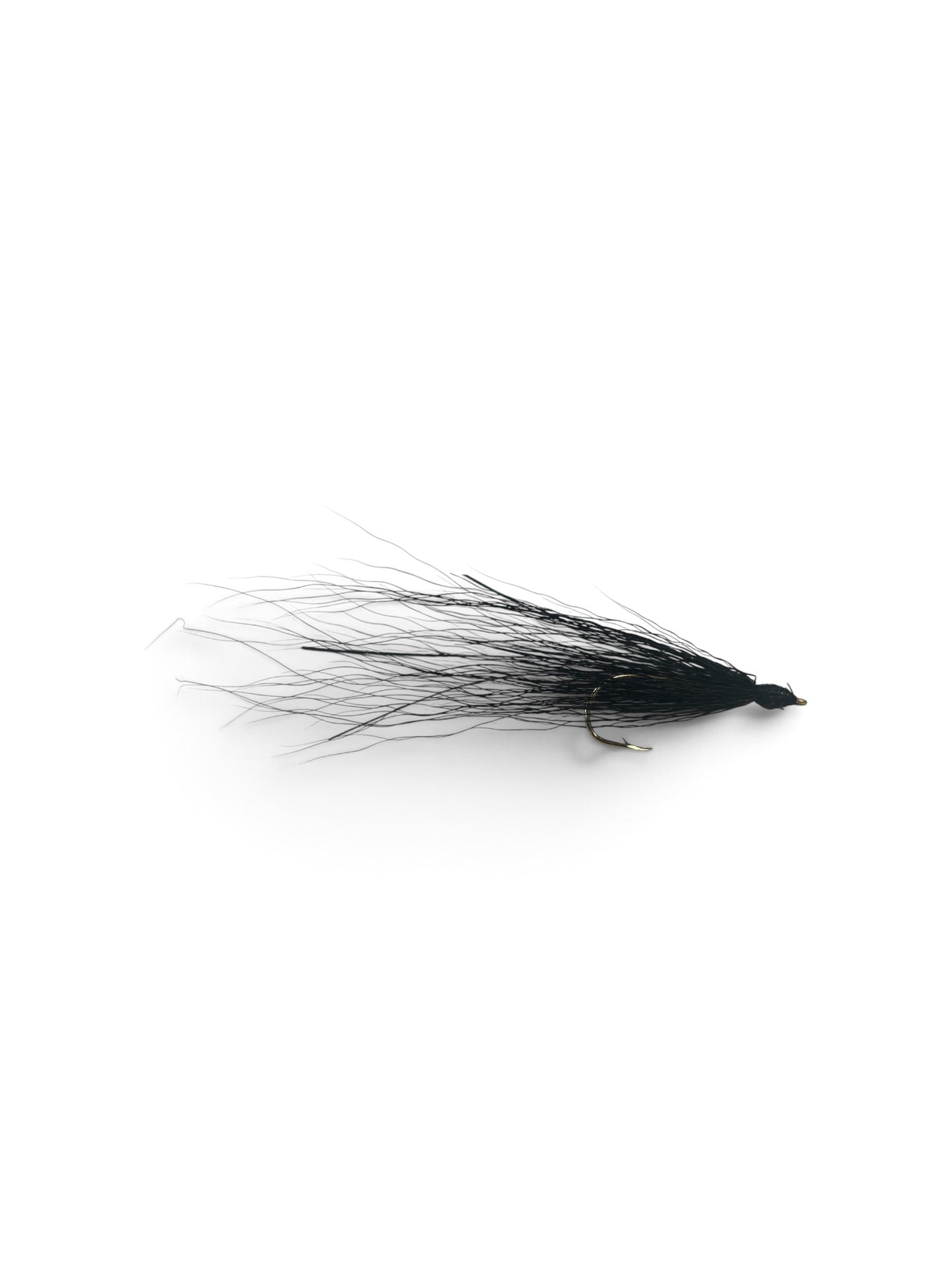 #2 Aberdeen Hook Hair Flies - Black (2pk)