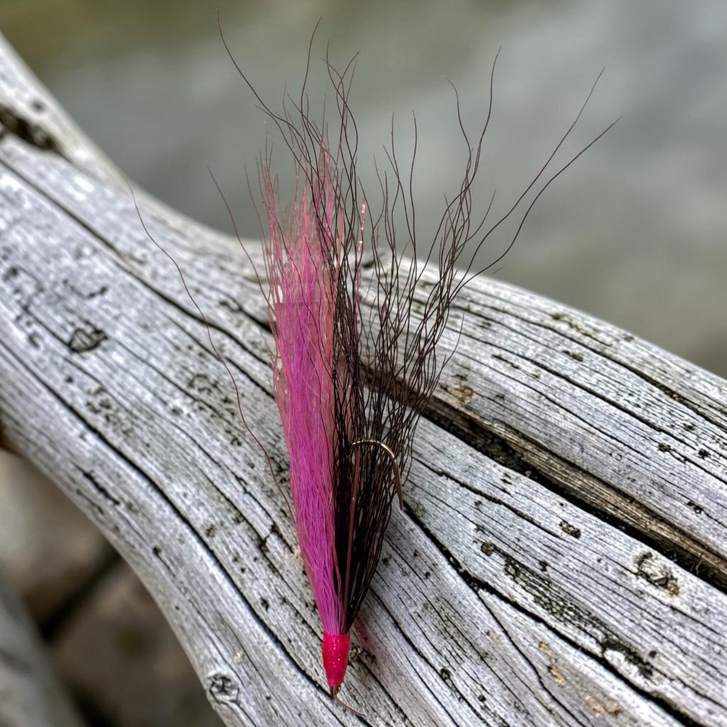 #2 Aberdeen Hook Hair Flies - Pink/Black (2pk)