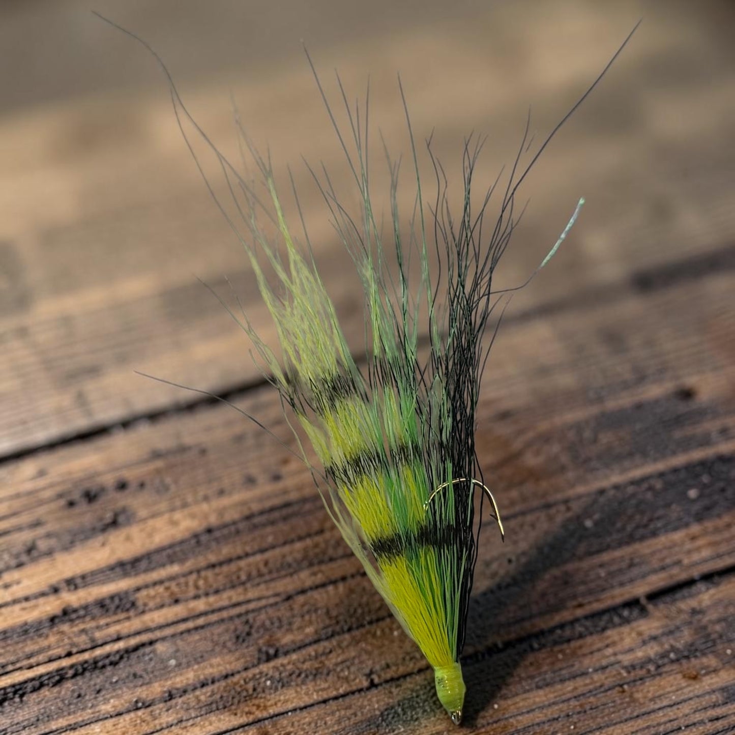 #2 Aberdeen Hook Hair Flies - Lime Venom (2pk)