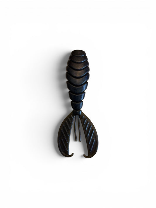4” Zipper Craw - Blue Craw (6pk)