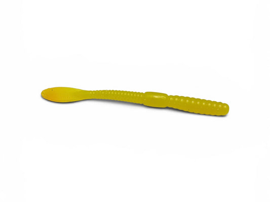4” Wally Worm - Chartreuse