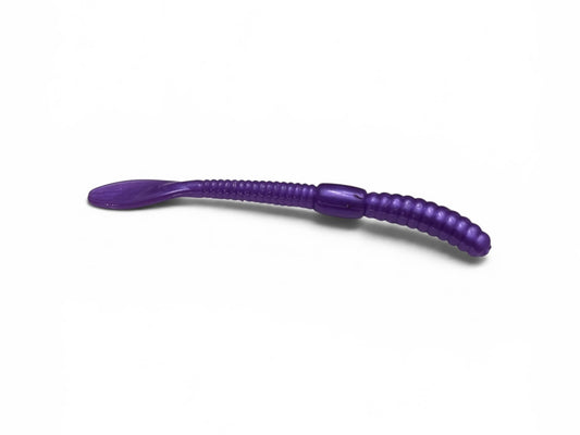 4” Wally Worm - Royal Purple
