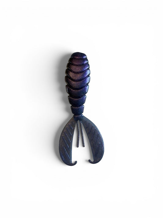 4” Zipper Craw - Metal Mist (6pk)