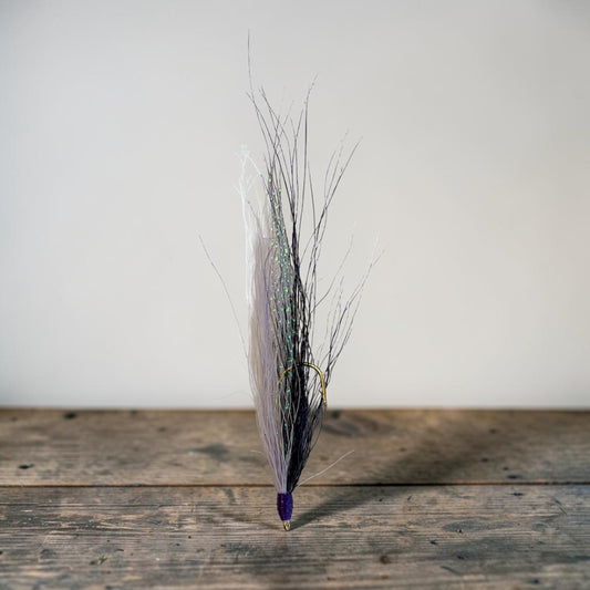 #2 Aberdeen Hook Hair Flies - Light Purple/Black (2pk)